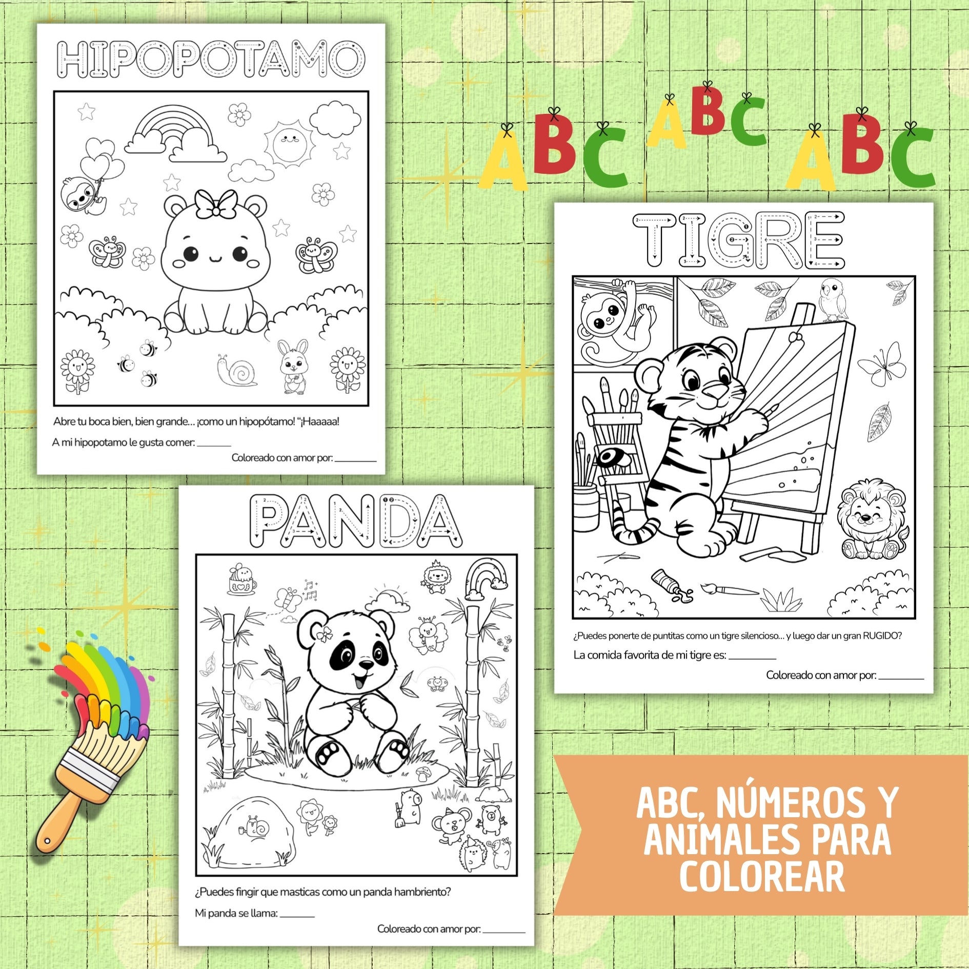 LIBRO DIGITAL DIVERTIDO REINO ANIMAL: COLOREA, JUEGA Y APRENDE